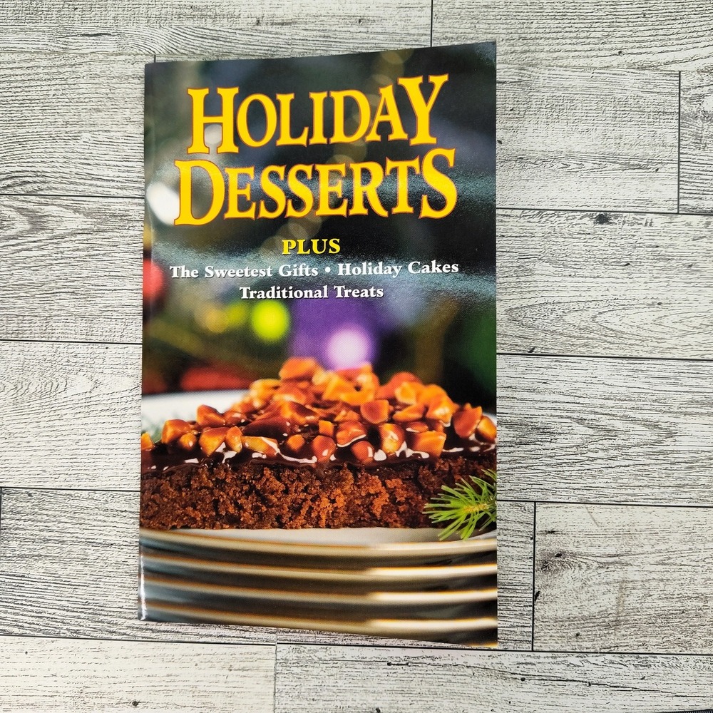 Holiday Desserts Cookbook Booklet 2005‎ Vintage Y2K Baking Treats Recipes